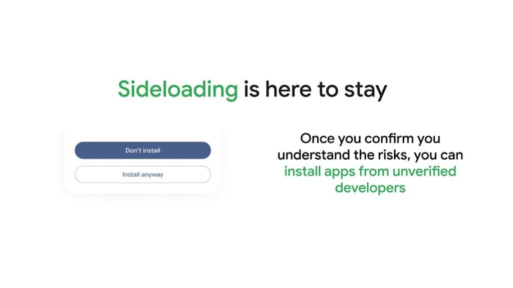 Android will hide app sideloading behind a new one-time security process