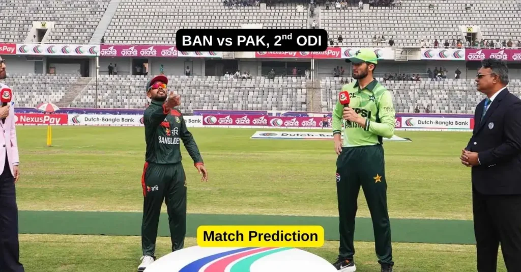 BAN vs PAK, 2nd ODI Match Prediction: Who will win today’s game between Bangladesh and Pakistan?
