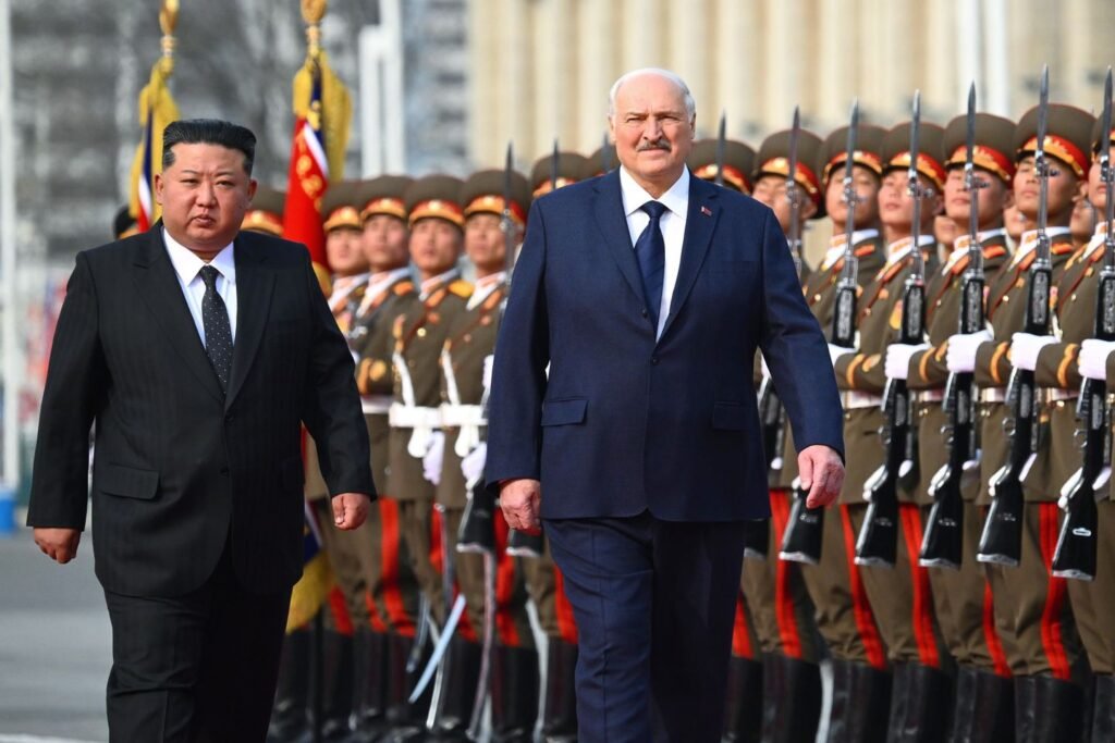 Belarusian President Lukashenko arrives in North Korea for talks with Kim Jong Un