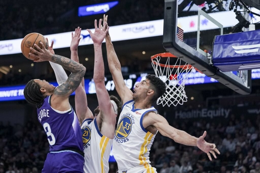 Blake Hinson's tiebreaking 3-pointer propels Jazz to win over Warriors