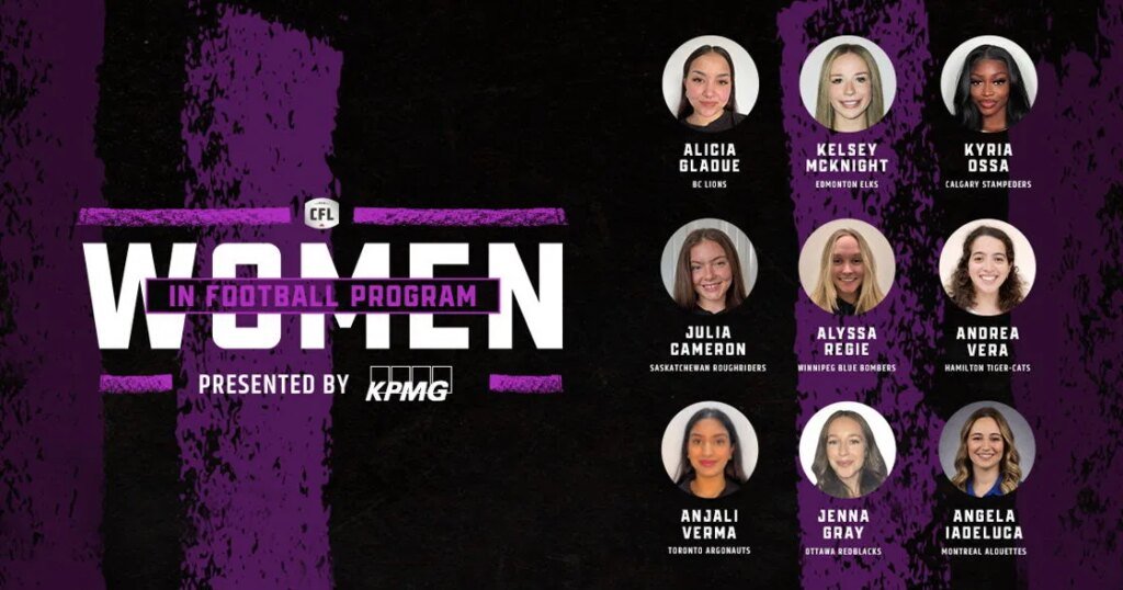 CFL unveils nine participants for 2026 Women in Football internship program