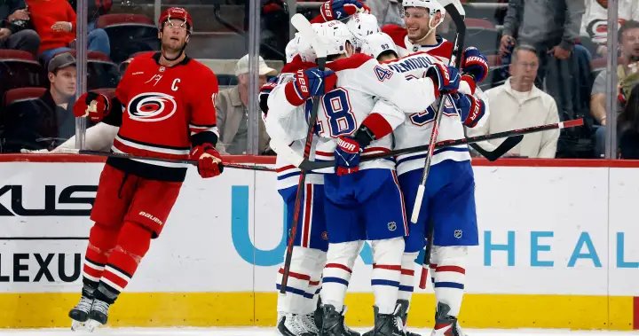 Call of the Wilde: 5 straight wins for Montreal Canadiens as they sweep Hurricanes Call of the Wilde: 5 straight wins for Montreal Canadiens as they sweep Hurricanes