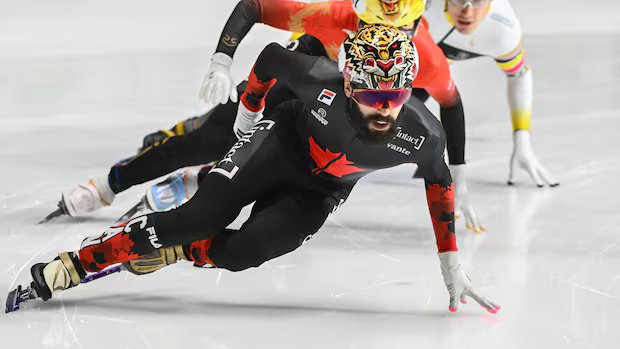Canada’s Steven Dubois wins 500m gold at world short track championships Canada's Steven Dubois wins 500m gold at world short track championships