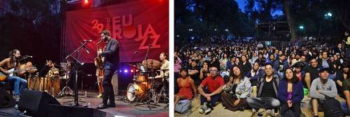 Capycua hipnotizó al público con su presentación en el Festival Eurojazz Capycua hipnotizó al público con su presentación en el Festival Eurojazz