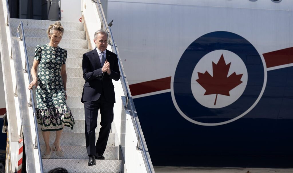Carney lands in Australia ahead of planned speech to Australian parliament Carney lands in Australia ahead of planned speech to Australian parliament