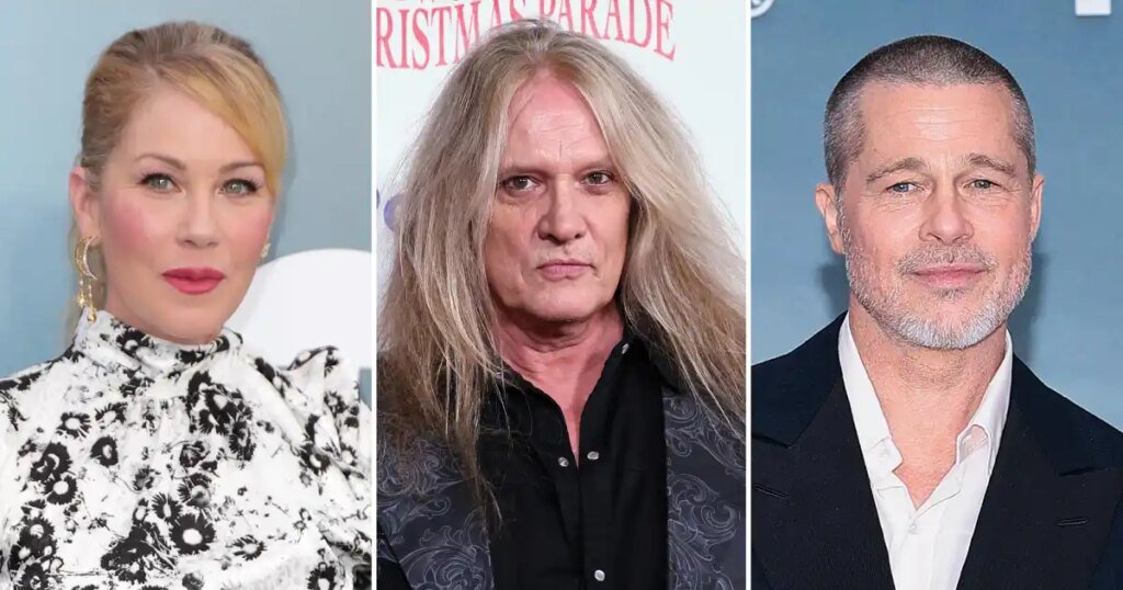 Christina Applegate, Sebastian Bach, Brad Pitt Drama Explained Christina Applegate, Sebastian Bach, Brad Pitt Drama Explained