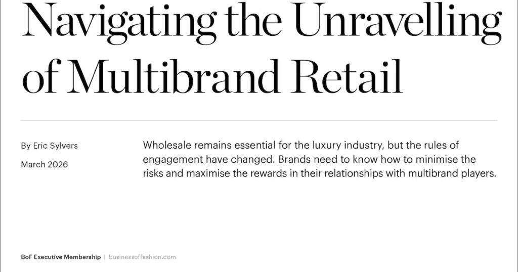 Executive Memo | Navigating the Unravelling of Multibrand Retail