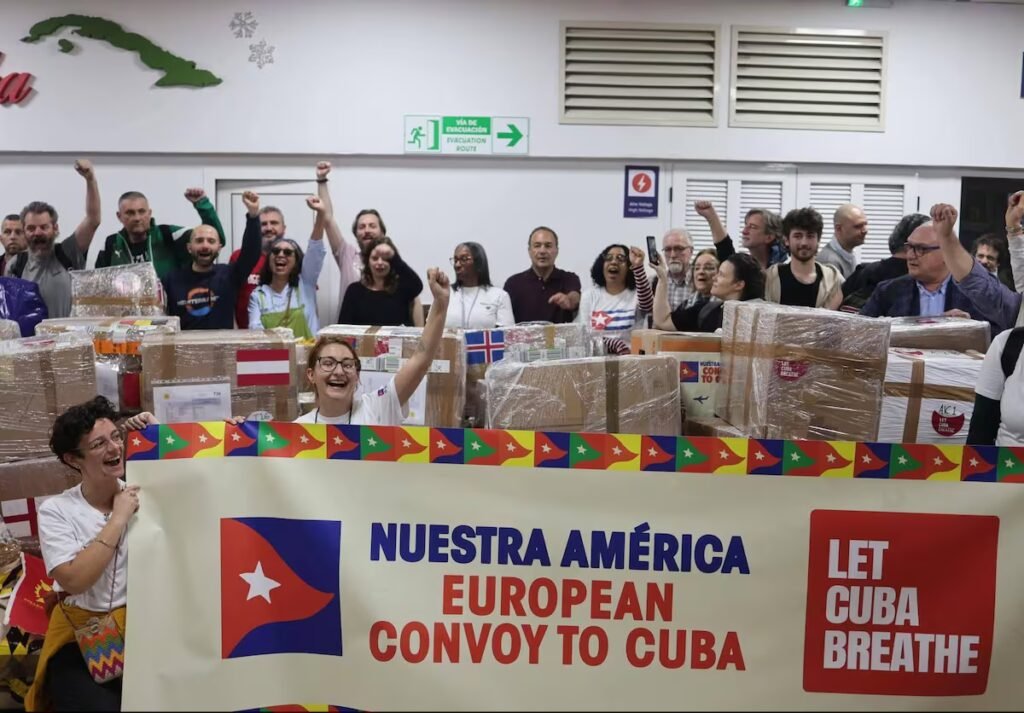 First international aid convoy carrying five tons of medical supplies arrives in Cuba amid tension with the US | International First international aid convoy carrying five tons of medical supplies arrives in Cuba amid tension with the US | International