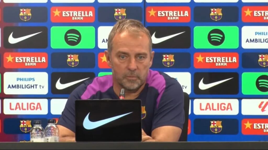 Flick contradicts Laporta - 'It's not the time to talk about a renewal'