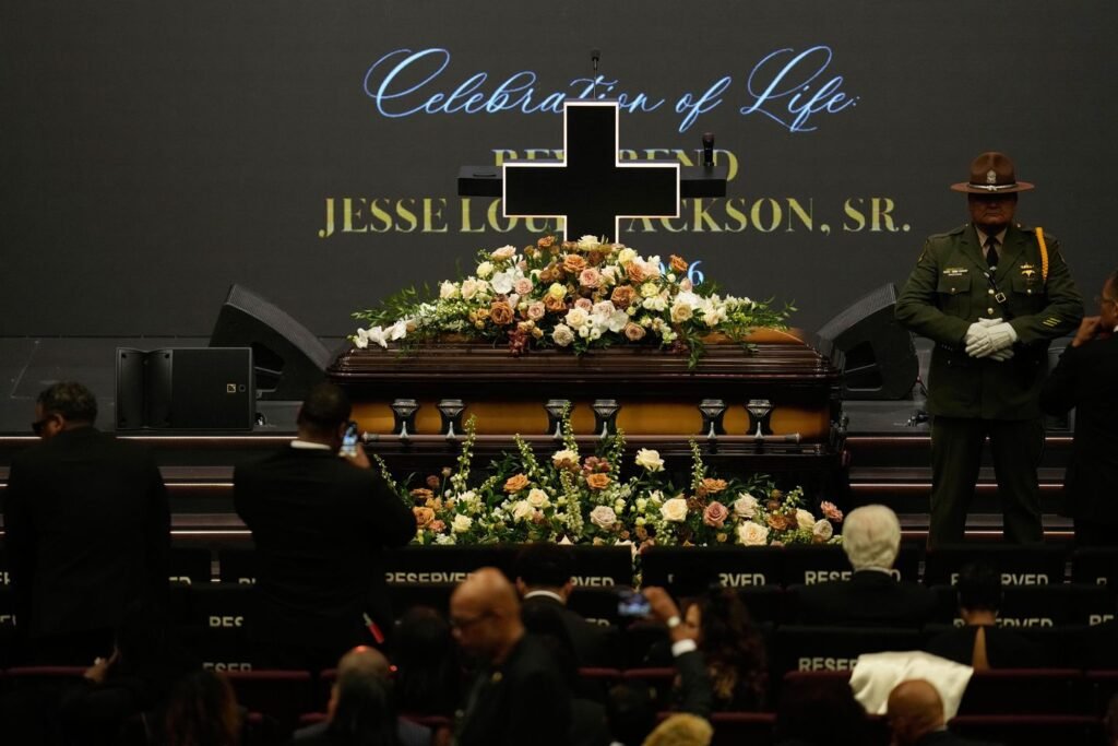 Former presidents set to speak during final public tribute to the late Rev. Jesse Jackson Sr.