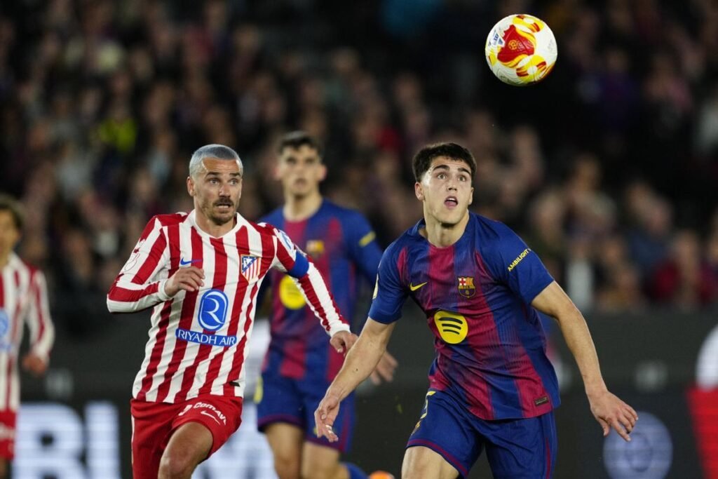 Griezmann trolls Barcelona after Atletico progress to Copa final Griezmann trolls Barcelona after Atletico progress to Copa final