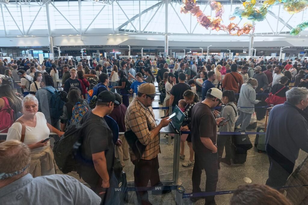 Houston airport has become a symbol for the shutdown's impacts on air travel