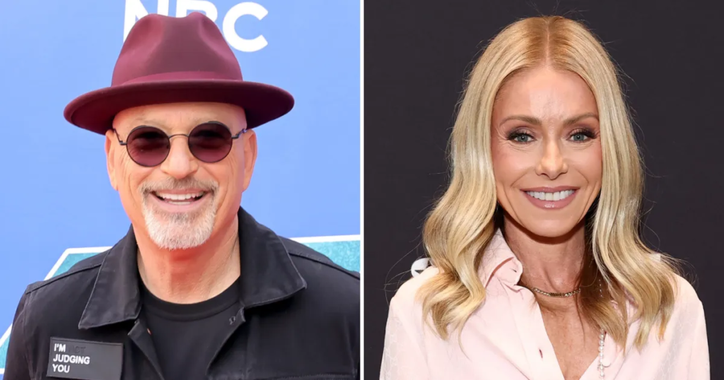 Howie Mandel Reacts to Kelly Ripa Complimenting Looks at 70 Howie Mandel Reacts to Kelly Ripa Complimenting Looks at 70