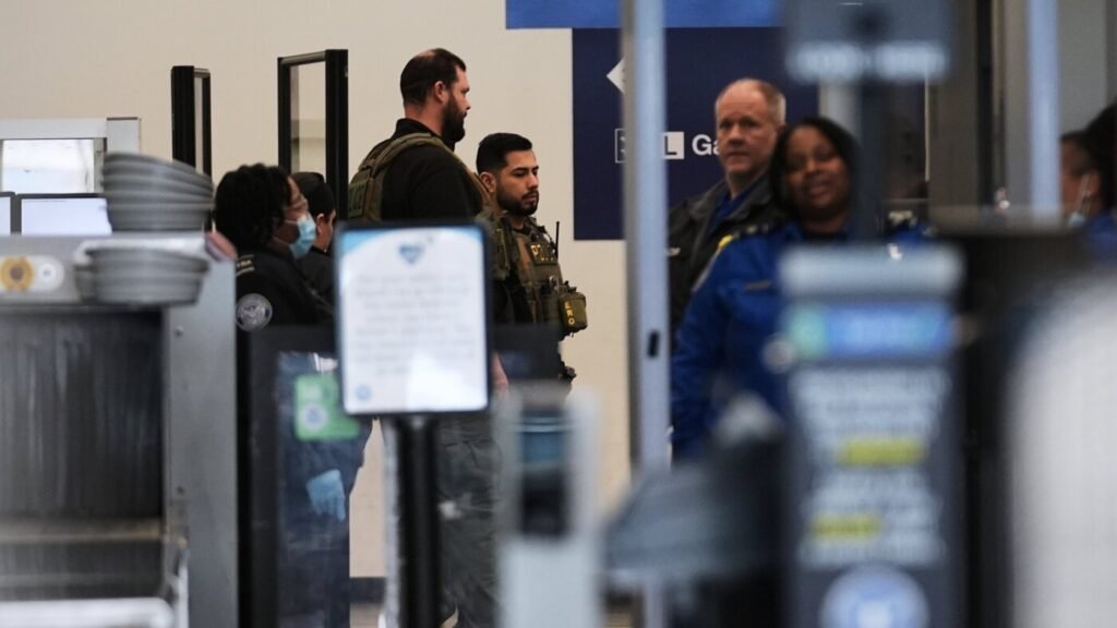ICE agents have been deployed to airports. What's their role? : NPR