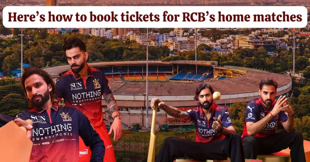 IPL 2026: Here’s how to book tickets for Royal Challengers Bengaluru’s home matches