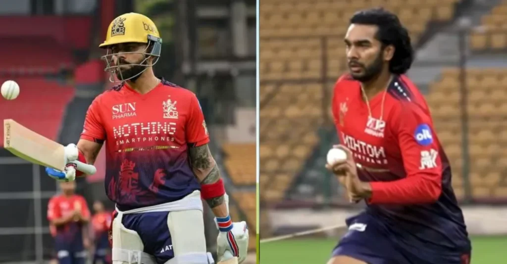 IPL 2026 [WATCH]: Virat Kohli jokingly calls Venkatesh Iyer ‘Allan Donald’ during RCB’s net practice