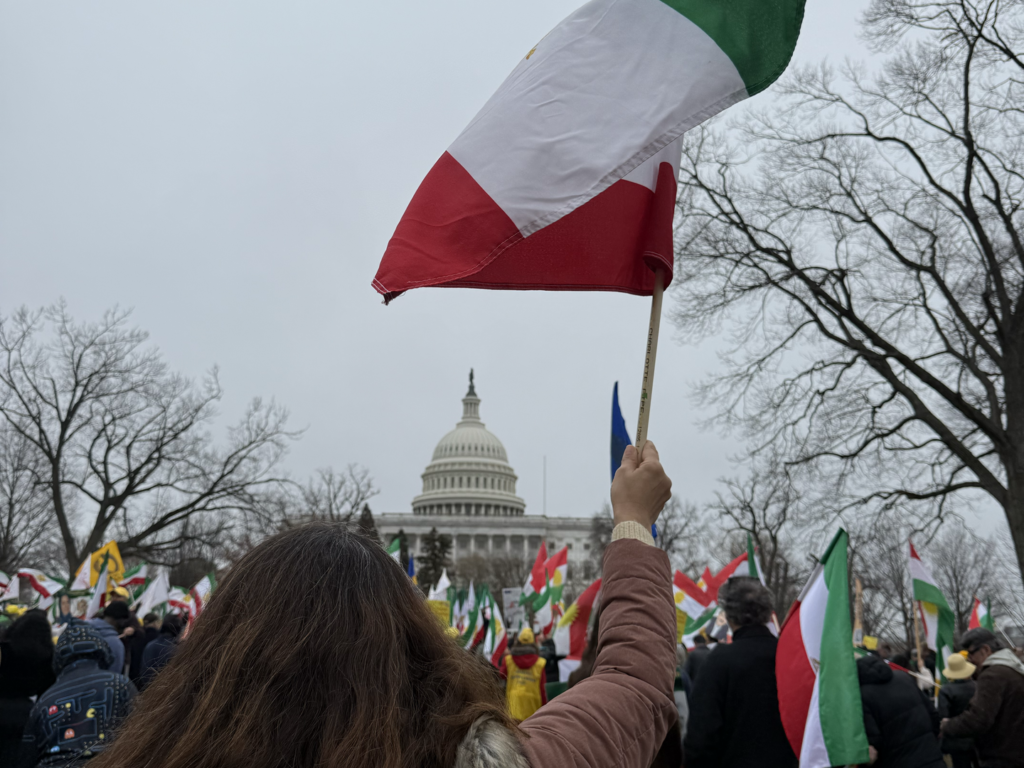 Iranian Americans send message to White House: 'Regime change in Iran by the people of Iran'