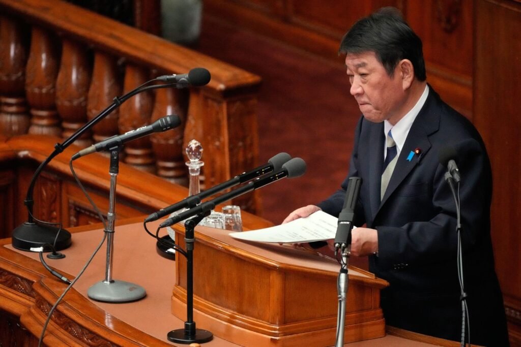 Japanese national detained in Iran last year has been released, Japan's foreign minister says