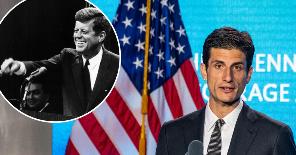 John F. Kennedy's Grandson Keeps Robe, Hat on Skeleton Model