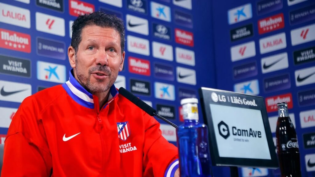 Key midfielder ruled out but Diego Simeone says Atletico Madrid are in ‘a fantastic position’ before Barcelona Key midfielder ruled out but Diego Simeone says Atletico Madrid are in 'a fantastic position' before Barcelona