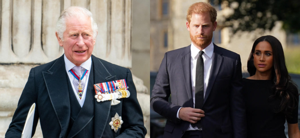 King Charles Urged To Help Harry And Meghan Before They 'Crash And Burn'