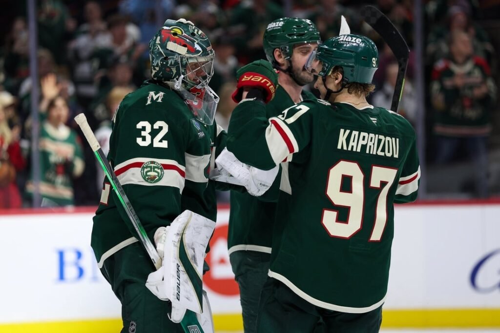 Kirill Kaprizov stepping up as Wild take aim at Flyers