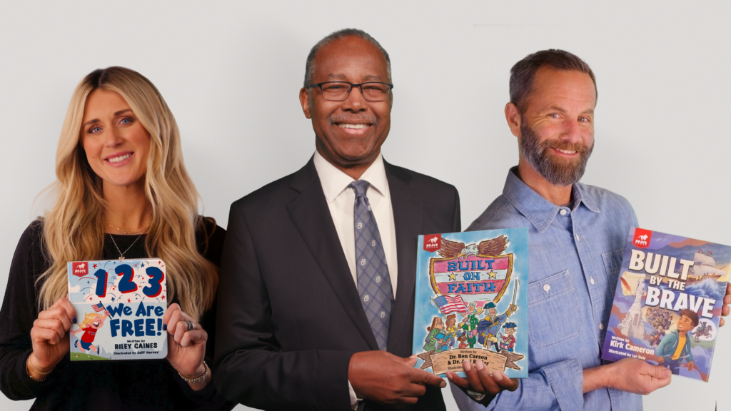 Kirk Cameron, Ben Carson, Riley Gaines release patriotic children's books cheering America at 250