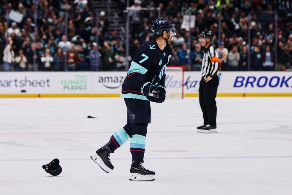 Kraken hope to finish hat trick this time vs. red-hot Hurricanes Kraken hope to finish hat trick this time vs. red-hot Hurricanes