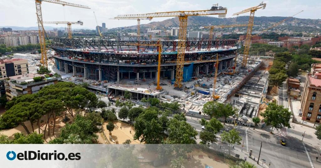 La constructora del Camp Nou presenta un ERE para 399 trabajadores
