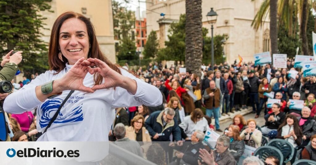 La portavoz balear de Vox tacha de "mamarrachas feminazis" a las manifestantes del 8M: "Criminalizan al hombre"