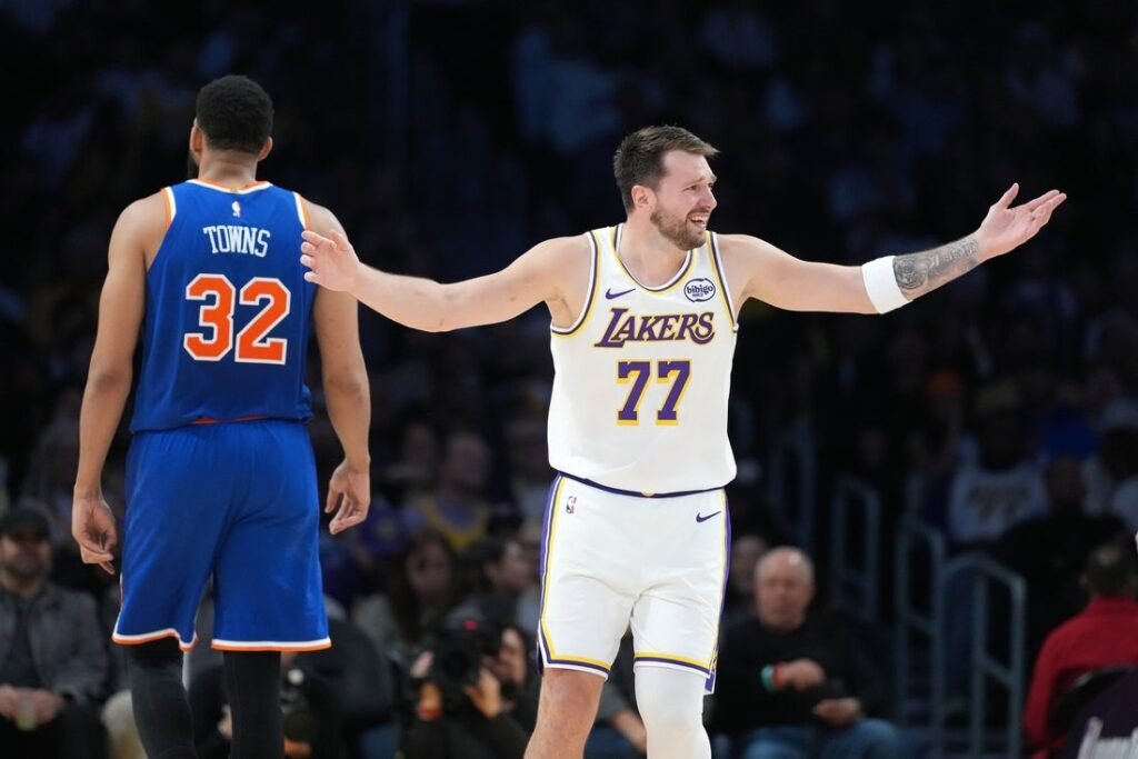 Lakers' Luka Doncic fined $50K for gesture toward refs