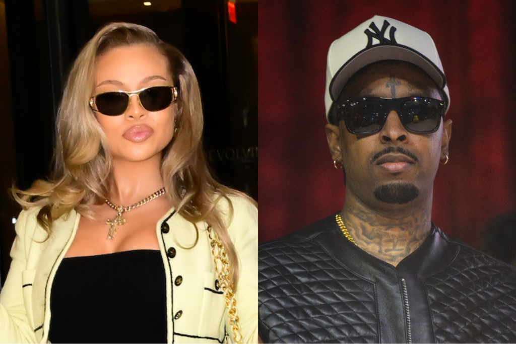 Latto Confirms Baby With 21 Savage In Cheetah Print Display Latto Confirms Baby With 21 Savage In Cheetah Print Display