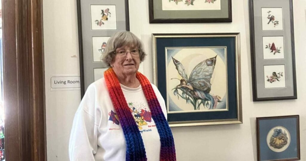 Los residentes de Garden Path muestran su creatividad