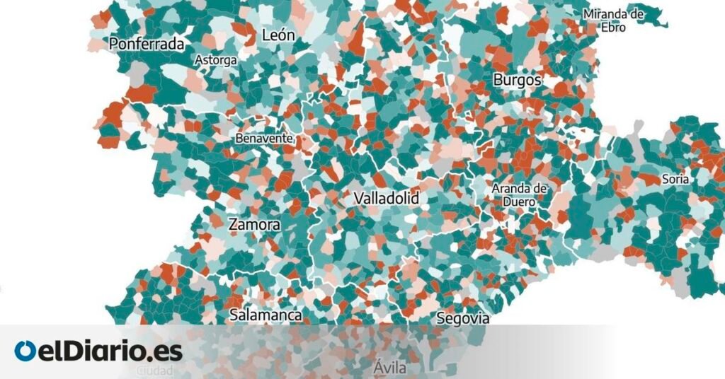 MAPA | Consulta los datos de participación a las 14.00 horas en Castilla y León, municipio a municipio MAPA | Consulta los datos de participación a las 14.00 horas en Castilla y León, municipio a municipio