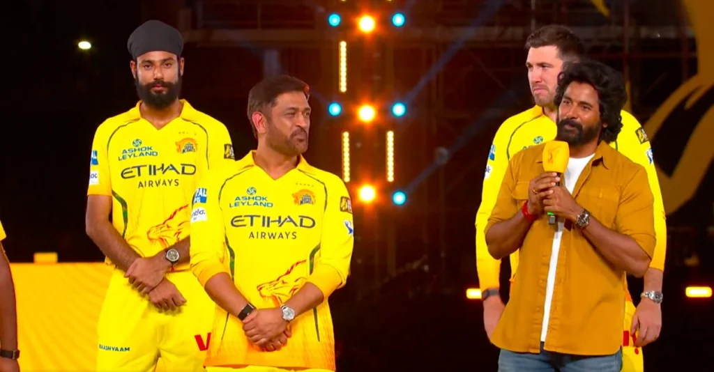 MS Dhoni’s witty reply to Sivakarthikeyan’s ‘Play till 60’ question wins hearts MS Dhoni’s witty reply to Sivakarthikeyan’s ‘Play till 60’ question wins hearts