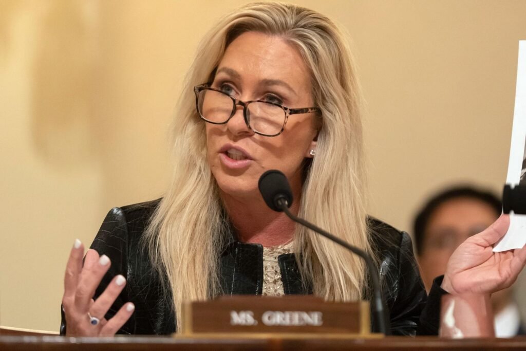 Marjorie Taylor Greene says Tucker Carlson could beat Trump in an election