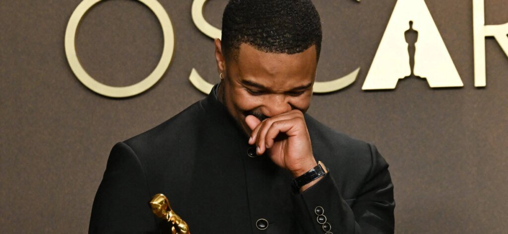Michael B. Jordan Makes Surprise Stop After Oscar Win