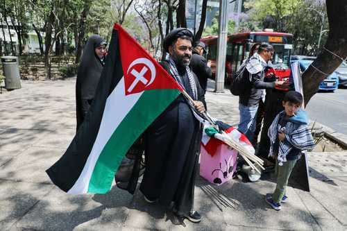 Mulsulmanes en México apoyan a Irán y Palestina Mulsulmanes en México apoyan a Irán y Palestina