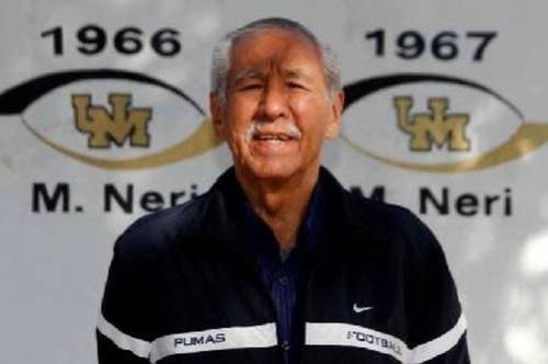 Murió Manuel Neri Fernández, leyenda del futbol americano universitario Murió Manuel Neri Fernández, leyenda del futbol americano universitario