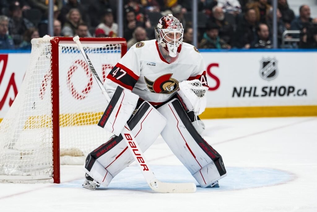 NHL roundup: James Reimer, surging Senators shut out Canucks