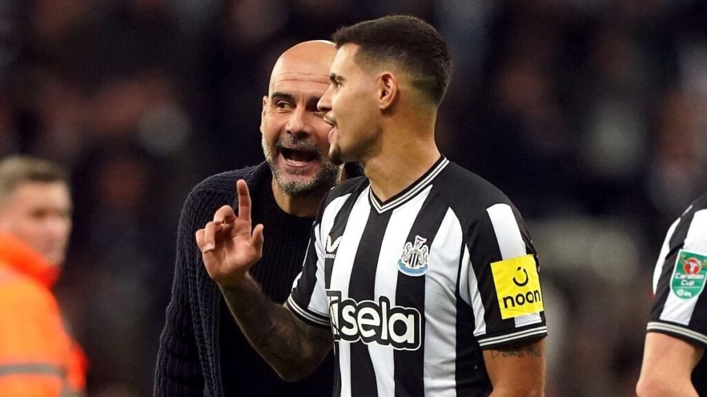 Newcastle boss Howe rubbishes Manchester United links with Guimaraes as a 'waste of my energy'