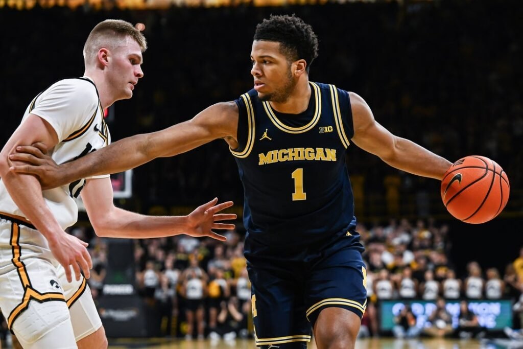 No. 3 Michigan edges Iowa to go undefeated in Big Ten play