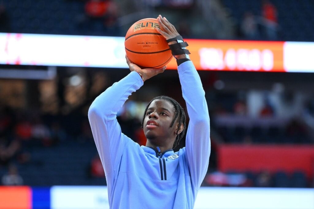 North Carolina's Caleb Wilson done for season with thumb injury