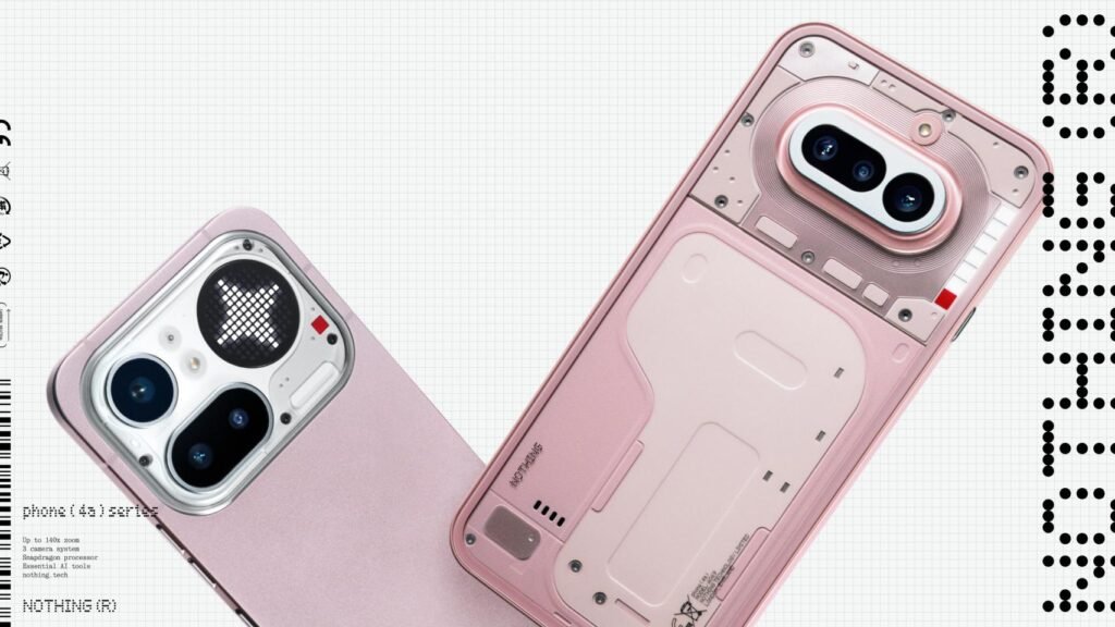 Nothing apuesta por las cámaras y el diseño con los nuevos Nothing Phone (4a) y Nothing Phone (4a) Pro