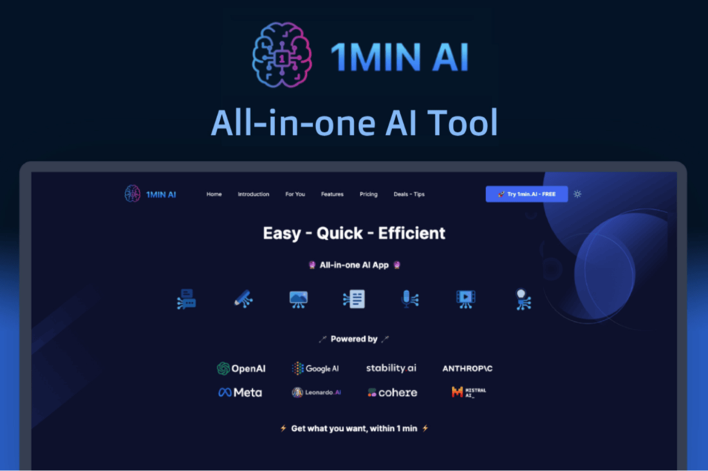One All-in-One AI Platform, Endless Business Possibilities for Just $85 One All-in-One AI Platform, Endless Business Possibilities for Just $85