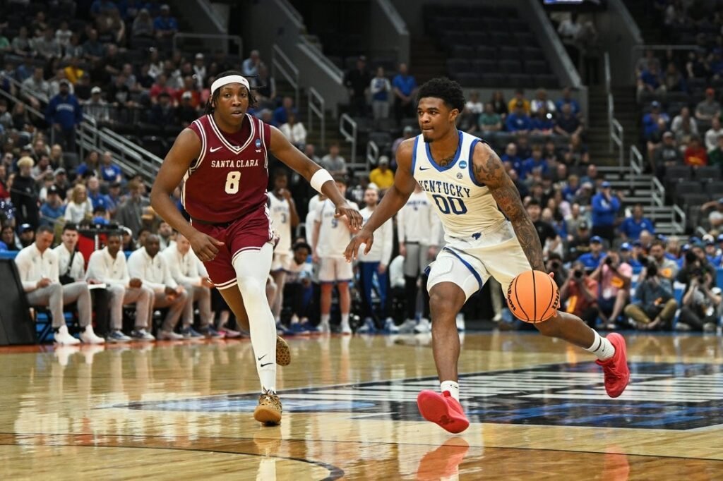 Otega Oweh, Kentucky escape Santa Clara in OT thriller Otega Oweh, Kentucky escape Santa Clara in OT thriller
