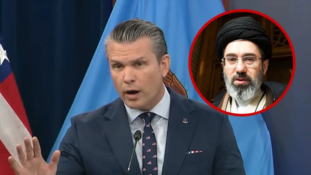 Pete Hegseth Dares Iranian Leader to Show His 'Disfigured' Face