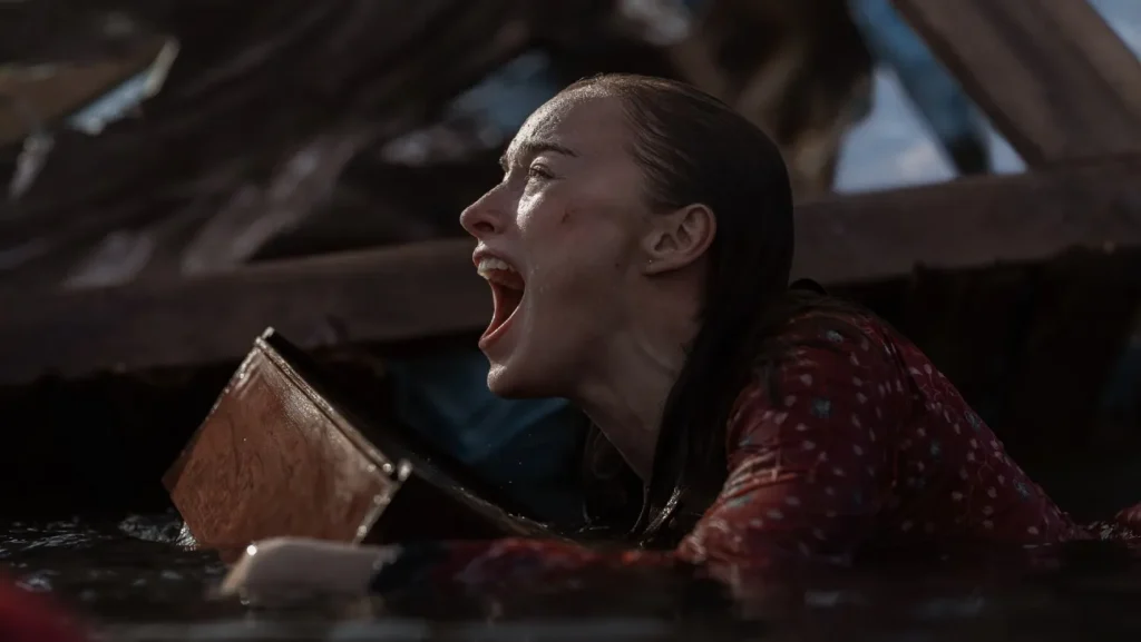 Phoebe Dynevor Battles Sharks in First Thrash Trailer