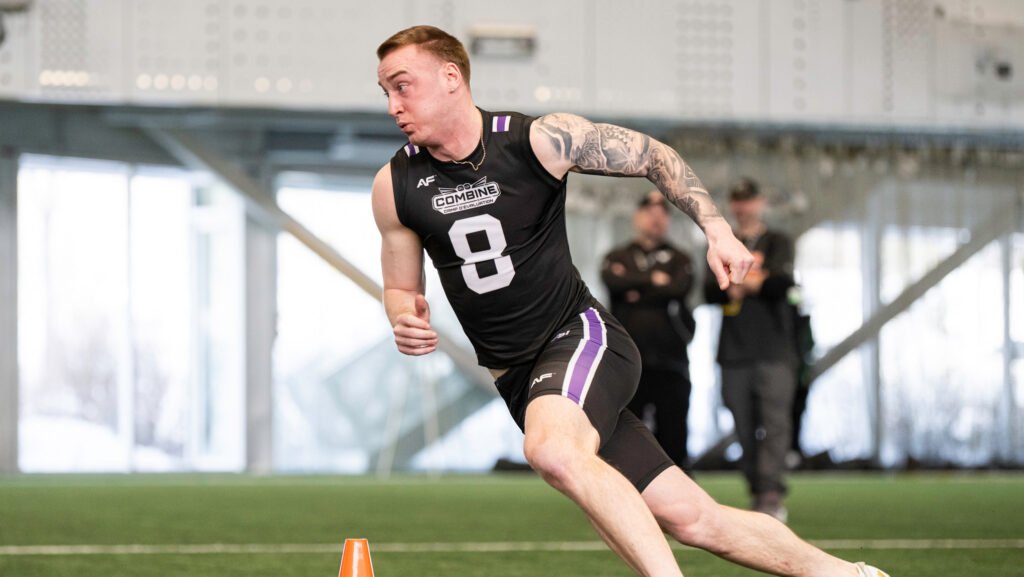 Photo Gallery: CFL Combine prospects put to the test