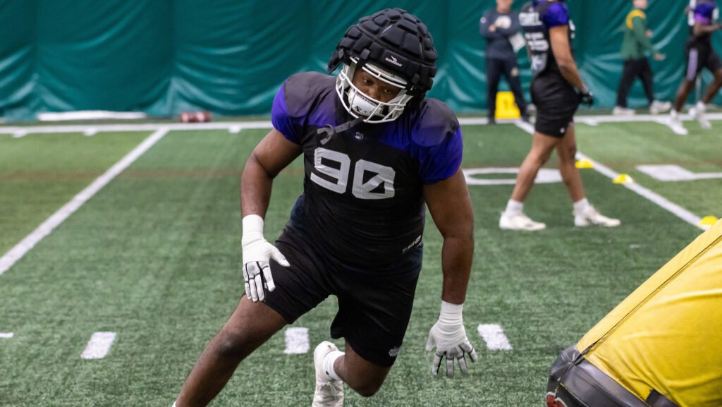 Photo Gallery: Pads on at the CFL Combine